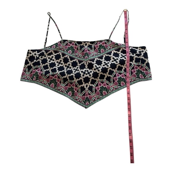 Y.A.S Top Yasmylia Crop Top With Back Tie - Size XL - Picture 11 of 15